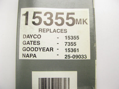 Mileage Maker 15355MK Accessory Drive Belt - 0.44'' X 35.50'' - 36 Degree
