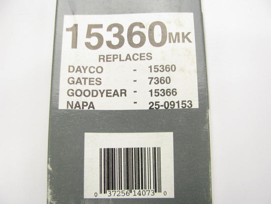Mileage Maker 15360MK Accessory Drive Belt - 0.44'' X 36.00'' - 36 Degree