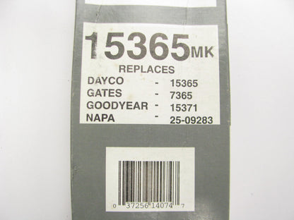 Mileage Maker 15365MK Accessory Drive Belt - 0.44'' X 36.50'' - 36 Degree