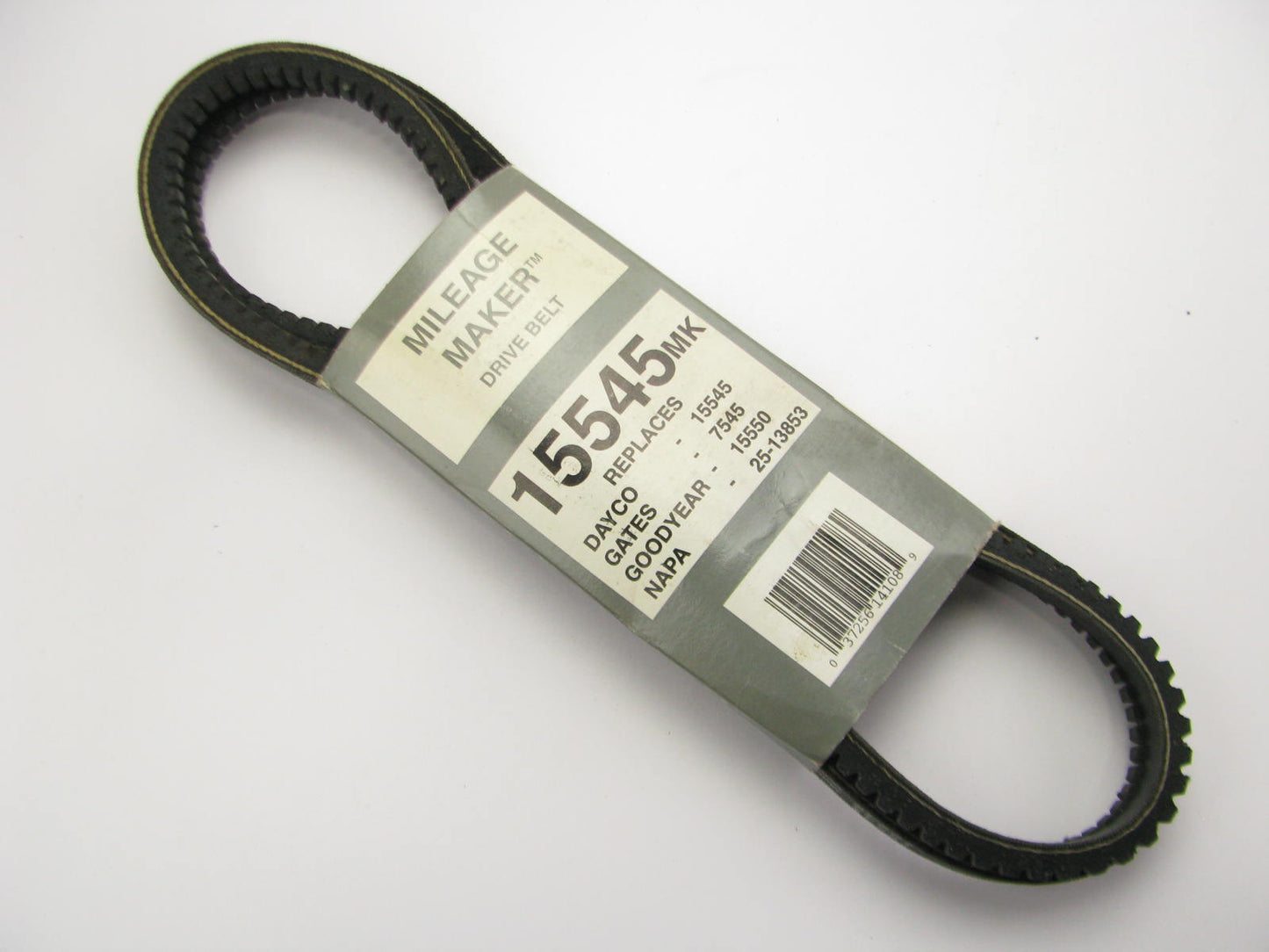 Mileage Maker 15545MK Accessory Drive Belt - 0.44'' X 54.50'' - 36 Degree