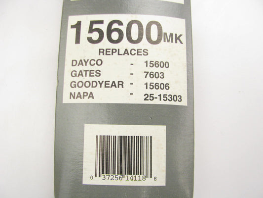 Mileage Maker 15600MK Accessory Drive Belt - 0.44'' X 60.00'' - 36 Degree