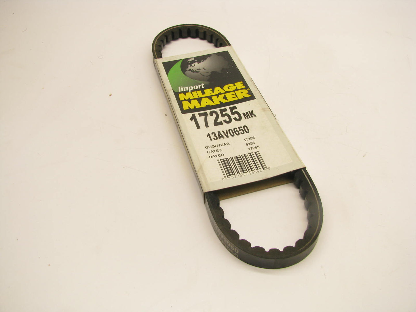 Mileage Maker 17255MK Accessory Drive Belt - 0.53'' X 25.50'' - 36 Degree