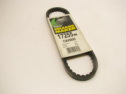Mileage Maker 17255MK Accessory Drive Belt - 0.53'' X 25.50'' - 36 Degree