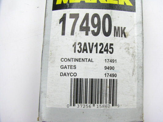 Mileage Maker 17490MK Accessory Drive Belt - 0.53'' X 49.00'' - 36 Degree