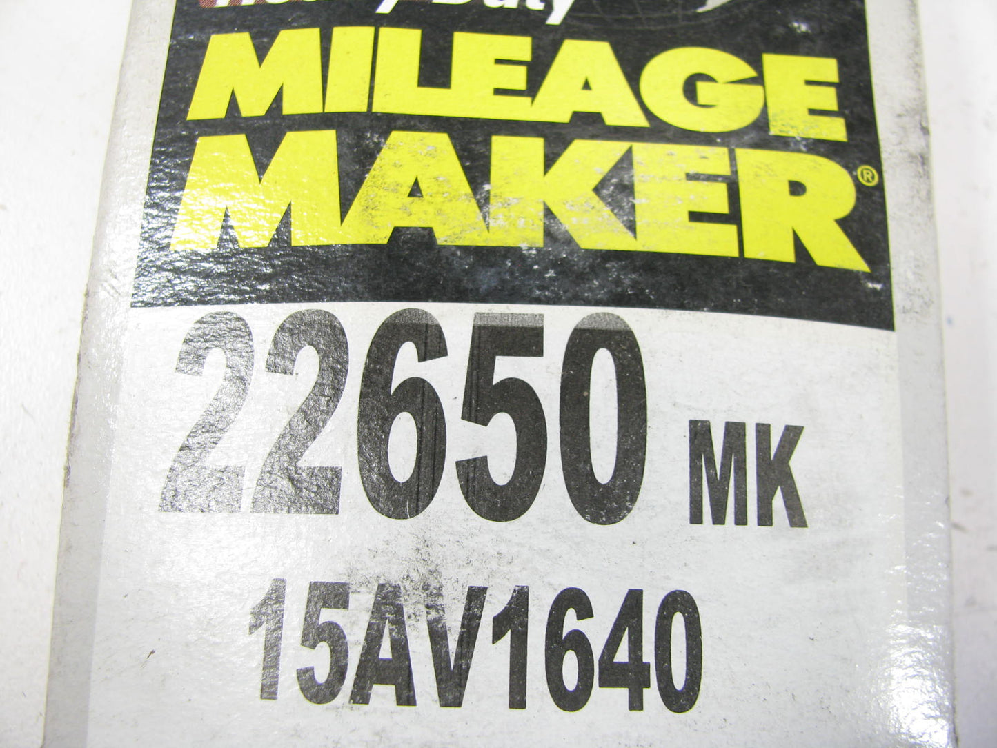 Mileage Maker 22650 Accessory Drive Belt - 0.69'' X 65.00'' - 38 Degree