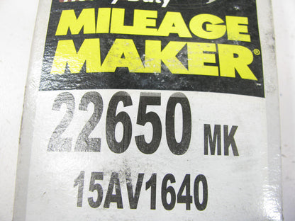 Mileage Maker 22650 Accessory Drive Belt - 0.69'' X 65.00'' - 38 Degree