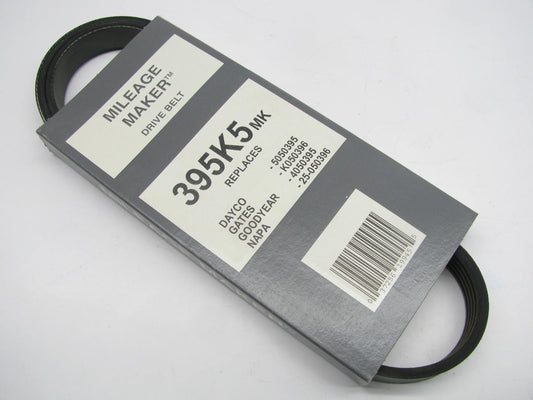 Mileage Maker 395K5MK Serpentine Belt - 0.70'' X 40.0'' - 5 Ribs