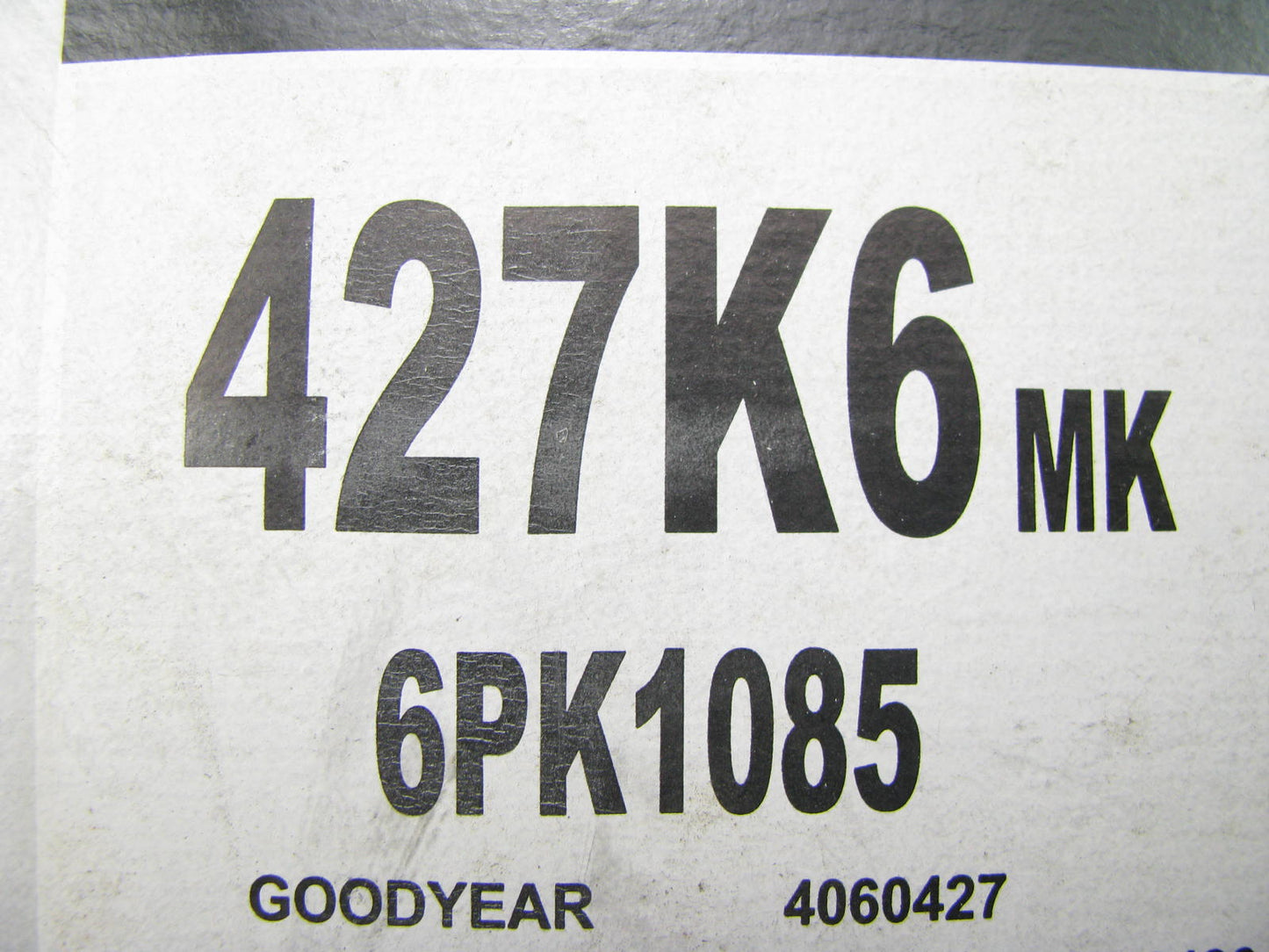 Mileage Maker 427K6MK Serpentine Belt - 0.84'' X 43.50'' - 6 Ribs