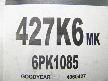 Mileage Maker 427K6MK Serpentine Belt - 0.84'' X 43.50'' - 6 Ribs