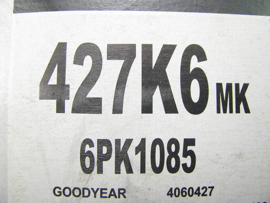 Mileage Maker 427K6MK Serpentine Belt - 0.84'' X 43.50'' - 6 Ribs