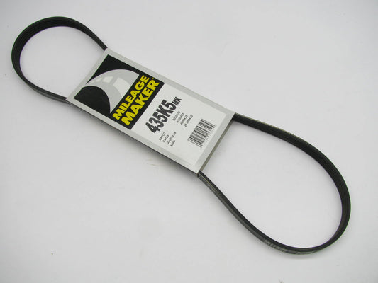 Mileage Maker 435K5MK Serpentine Belt - 0.69'' X 44.00'' - 5 Ribs