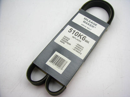 Mileage Maker 510K6MK Serpentine Belt