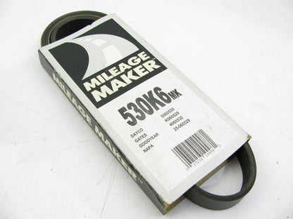 Mileage Maker 530K6MK Serpentine Belt