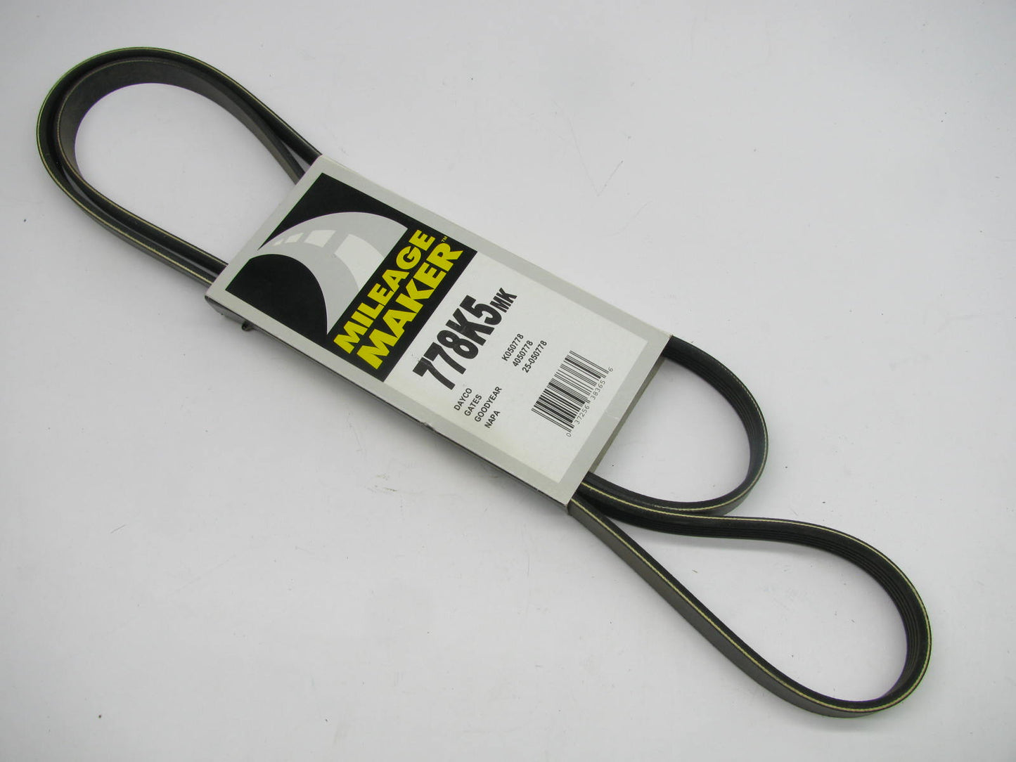 Mileage Maker 778K5MK Serpentine Belt - 0.69'' X 78.50'' - 5 Ribs