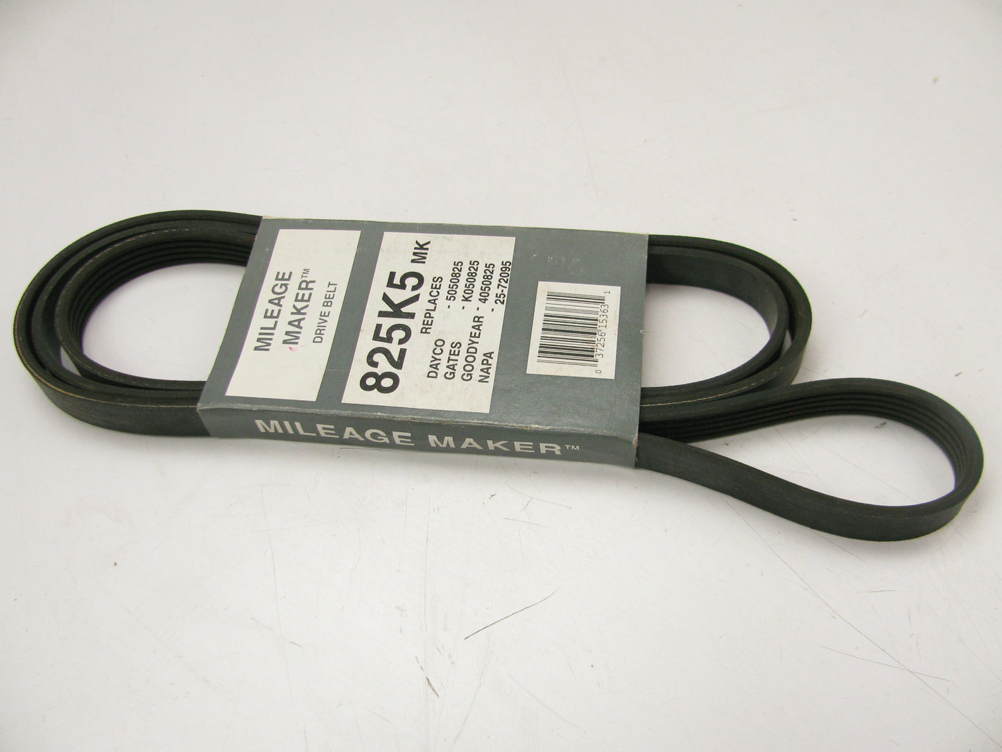Mileage Maker 825K5MK Serpentine Belt - 0.69'' X 83.155'' - 5 Ribs