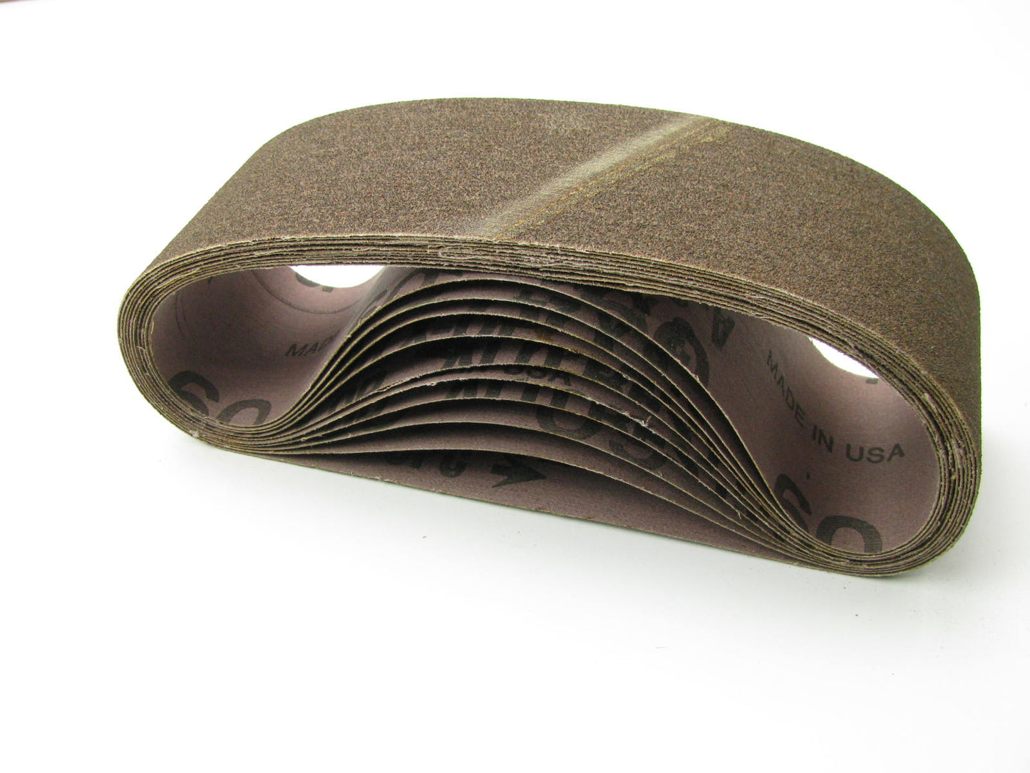 Milwaukee 49-37-3060  3''x24'' Sanding Belts, Aluminum Oxide - Pack Of 10