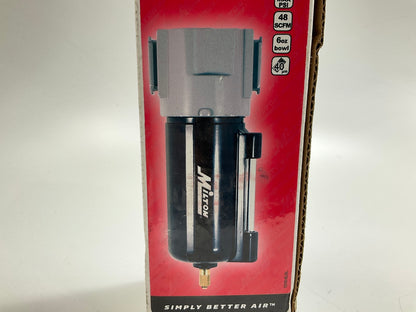 Milton 1018-6 Micro Air Filter 1/4'' NPT Site Glass Metal Bowl Overnight Drain