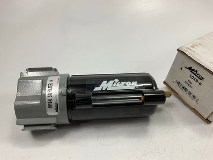 Milton 1019-6 Micro Filter 3/8'' NPT Site Glass Metal Bowl Air Compressor Filter