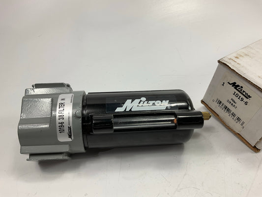 Milton 1019-6 Micro Filter 3/8'' NPT Site Glass Metal Bowl Air Compressor Filter