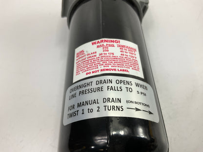 Milton 1019-6 Micro Filter 3/8'' NPT Site Glass Metal Bowl Air Compressor Filter