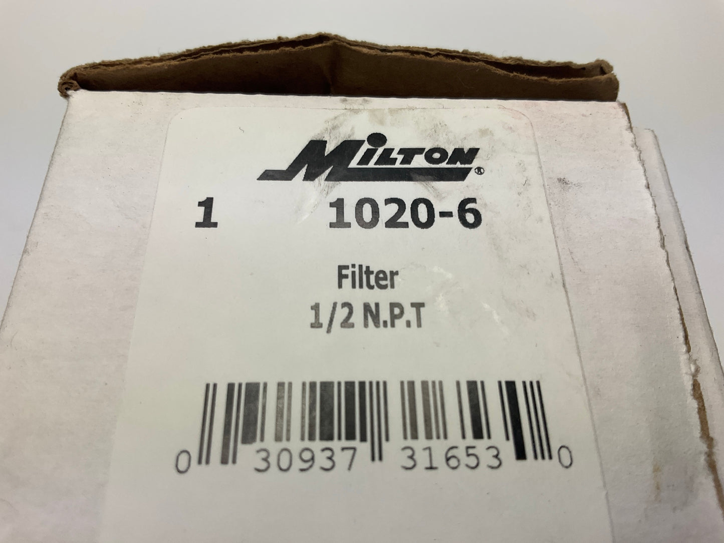 MILTON 1020-6 1/2 NPT Micro Filter With Metal Bowl, Site Glass & Overnight Drain