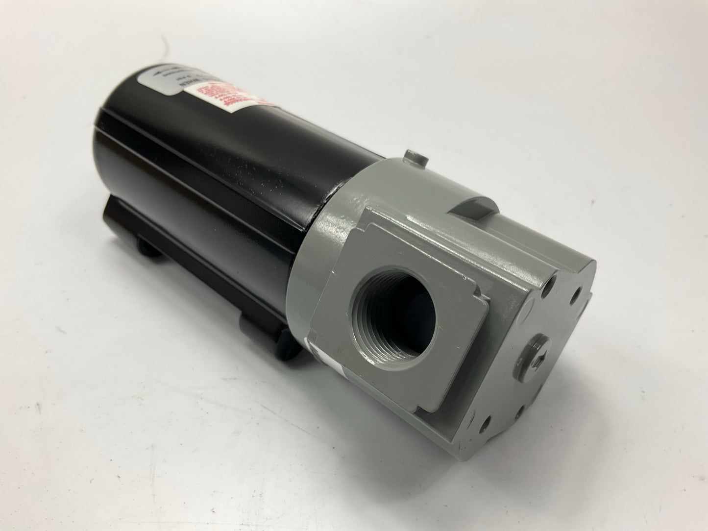 Milton 1020-8 1/2'' NPT Heavy-Duty Metal Micro Filter W Automatic Overnight Drain