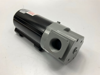 Milton 1020-8 1/2'' NPT Heavy-Duty Metal Micro Filter W Automatic Overnight Drain