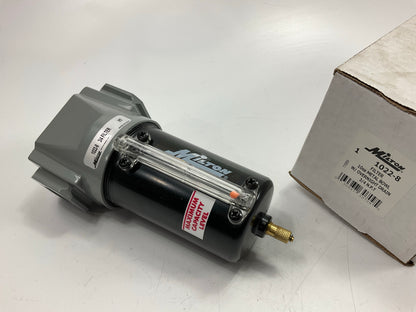 Milton 1022-8 3/4'' NPT Metal FRL Micro Air Compressor Filter, 10 Oz. Bowl