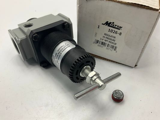 Milton 1026-8 3/4'' NPT High Pressure FRL Regulator