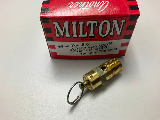 Milton 1095-150 Non-Code Safety Relief Valve 1/4'' Male NPT 150 PSI