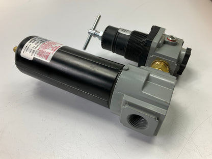 MISSING THE GAUGE - Milton 1108 1/2'' Filter And Air Regulator Duo, Black