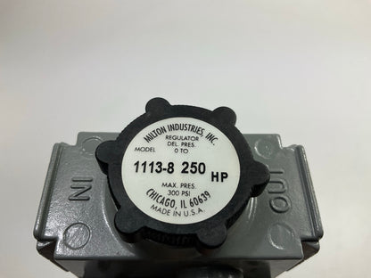 Milton 1113-8 Air Regulator 1/4'' NPT, 10-250 PSI