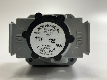 Milton 1114 3/8'' NPT Standard Pressure Air Regulator