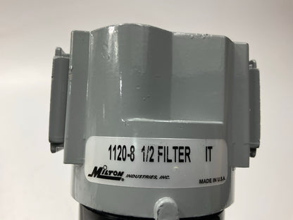 Milton 1120-8 1/2'' NPT Metal FRL Filter Bowl