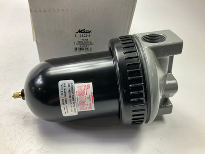 Milton 1122-8 1'' NPT Metal FRL Filter Bowl