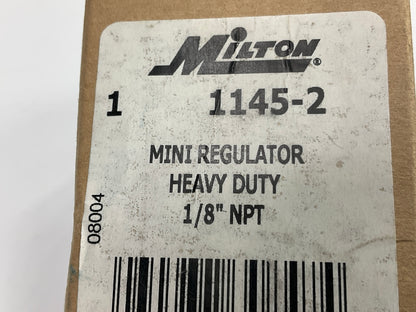 Milton 1145-2 1/8'' NPT Mini Heavy Duty Air Compressor Regulator