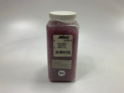 Milton 1170-1 Replacement Desiccant Charges For Milton Dryers - 1 Quart, Red