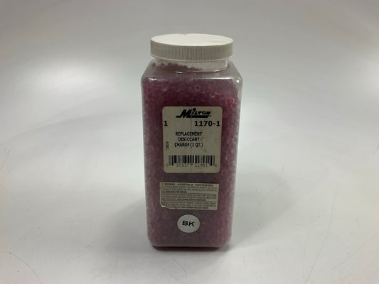 Milton 1170-1 Replacement Desiccant Charges For Milton Dryers - 1 Quart, Red