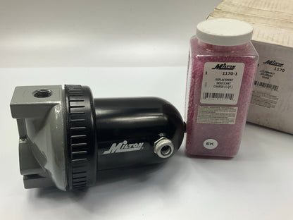 Milton 1170 1/2'' Compact Desiccant Dryer, Made In USA