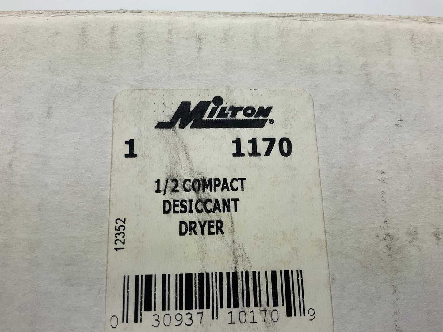 Milton 1170 1/2'' Compact Desiccant Dryer, Made In USA