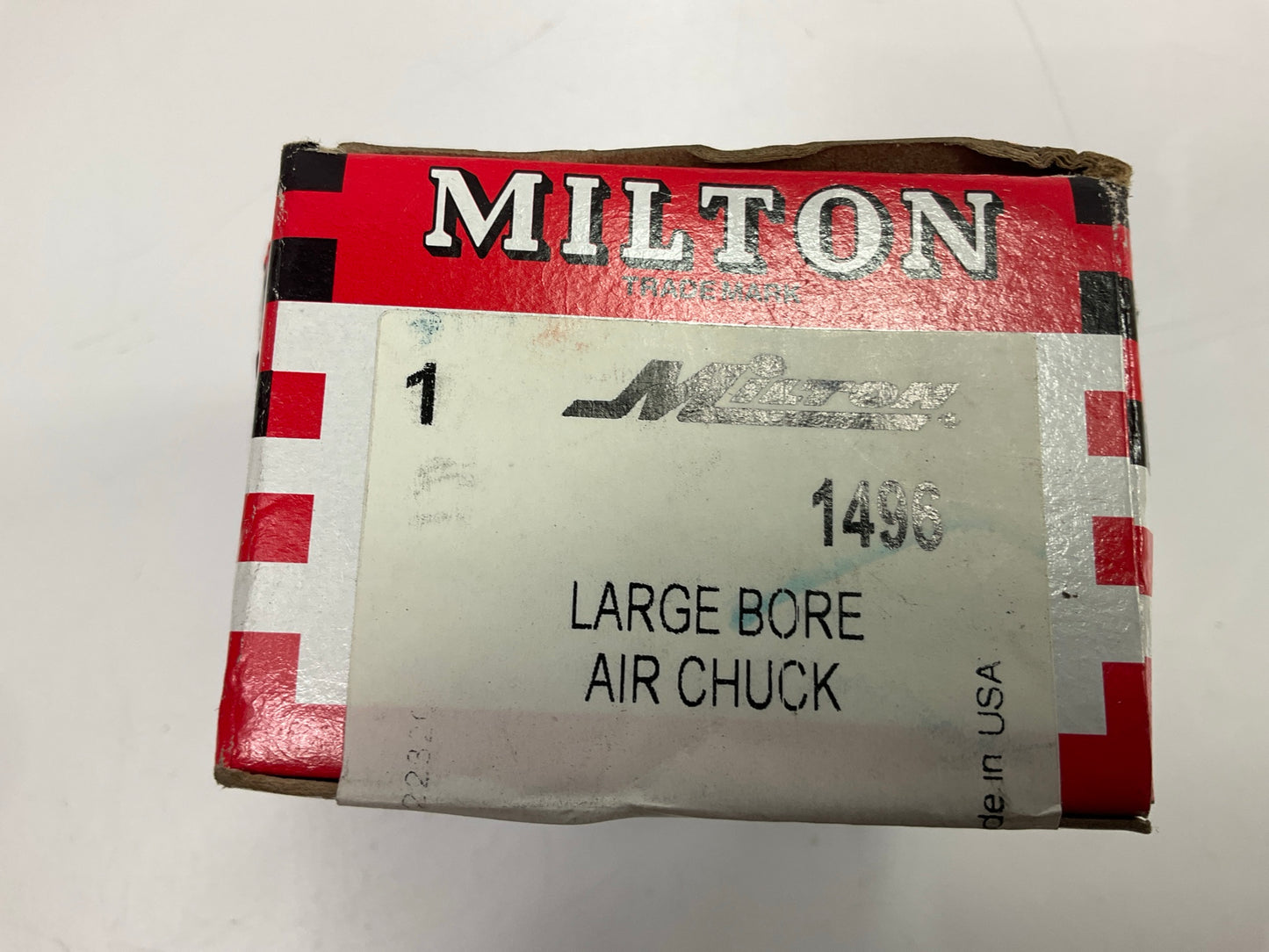Milton 1496 Kwik Grip Safety Air Chuck - Large Bore Valves Large Bore Air Chuck