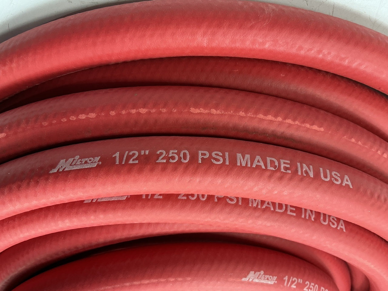 Milton 1636-1  Air Hose 50 Foot 1/2''  Deluxe Heavy Duty EPDM Rubber Hose