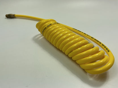 Milton 1671-10 10 Feet 1/4'' ID Full Flow Polyurethane ReKoil Air Hose
