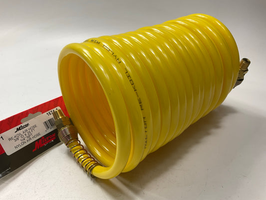 Milton 1674-4 25 Foot 3/8'' ID Nylon ReKoil Air Hose