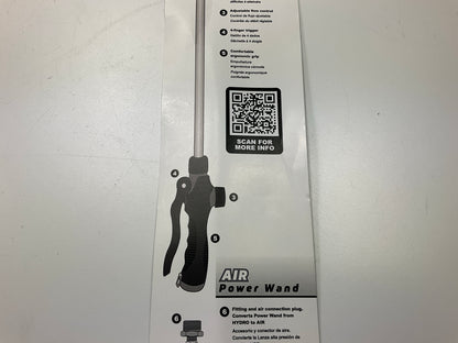 Milton 171-NF01 High Volume Hydro & Air Power Cleaning Wand Pressure Washer Tool