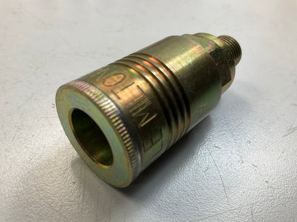 (4) Milton 1804 P-Style Steel Couplers, 1/4'' NPT Male