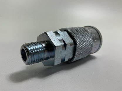 (4) Milton 1834 H-Style Compressor MALE Coupler 1/4'' NPT Air Tool Fitting