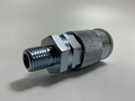 (4) Milton 1834 H-Style Compressor MALE Coupler 1/4'' NPT Air Tool Fitting