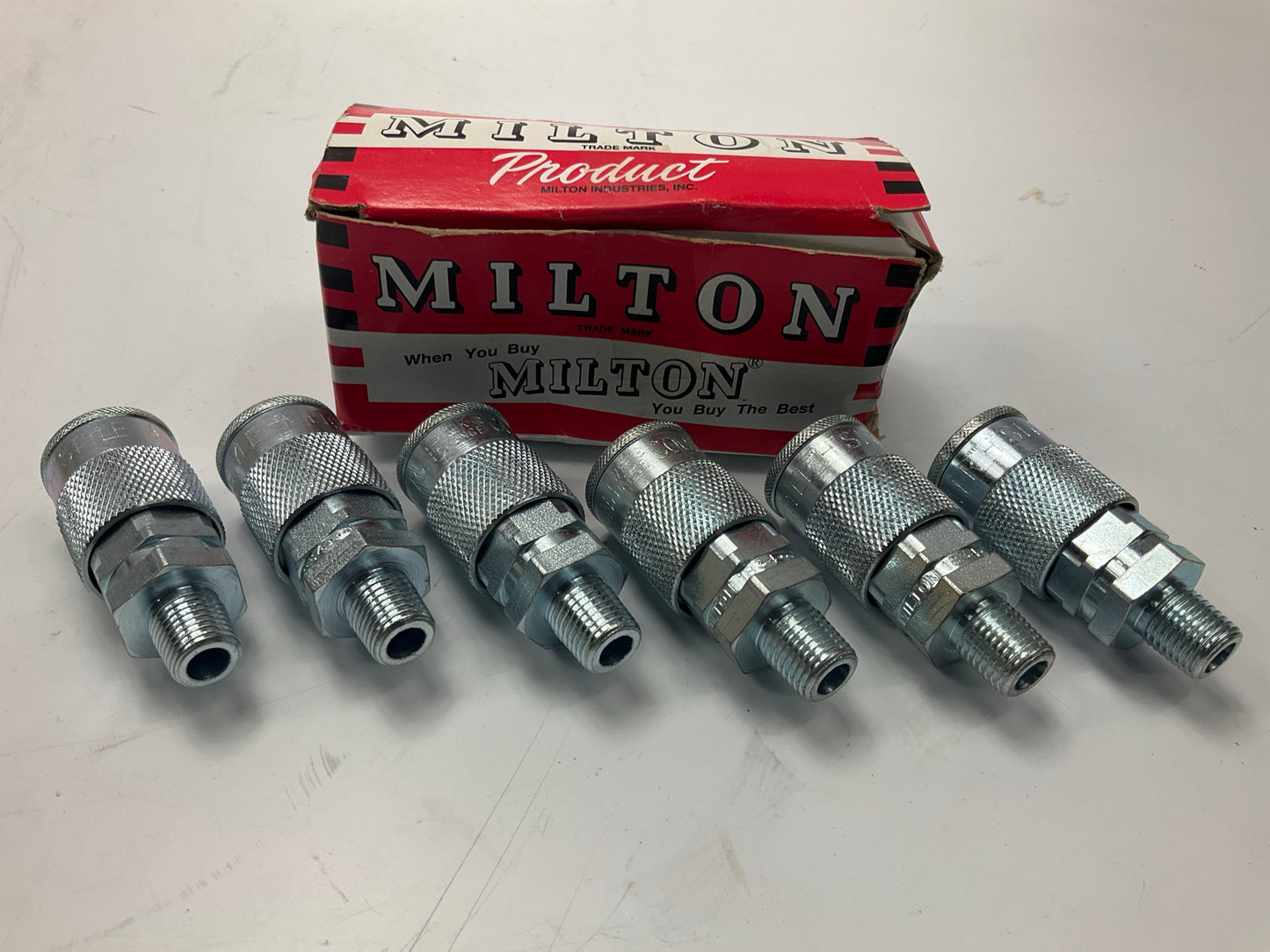 Milton 1834 1/4'' MNPT H Style Coupler - Box Of 6 Couplers