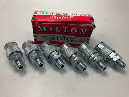 Milton 1834 1/4'' MNPT H Style Coupler - Box Of 6 Couplers